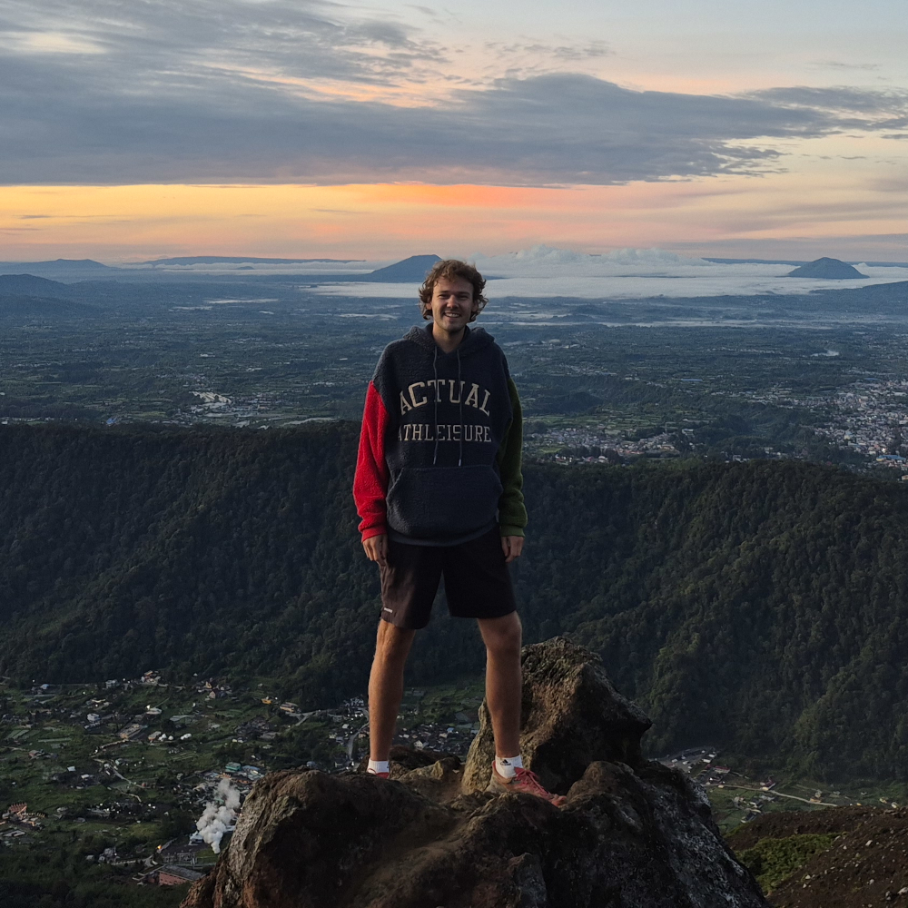 Me on a volcano